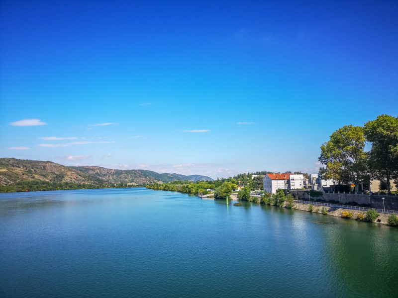 Rhone river bike touring