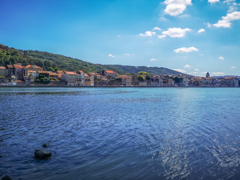 Saint-Vallier bike touring on ViaRhona