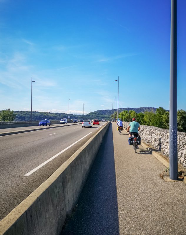 ViaRhona cycle tourists