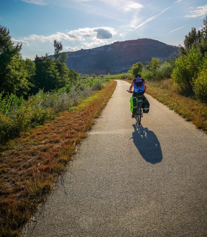 Cicloturist pe ViaRhona