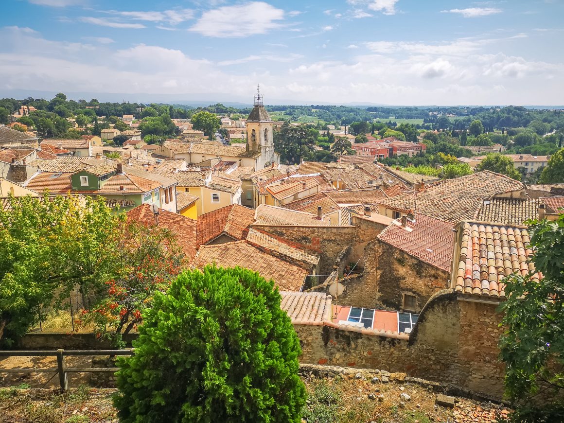 beaumes de venise city view