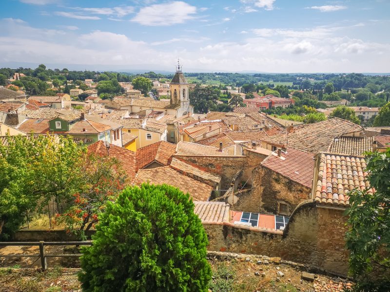 beaumes de venise city view