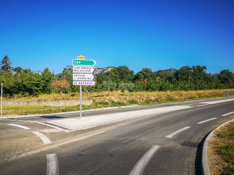 Mont Ventoux signpost
