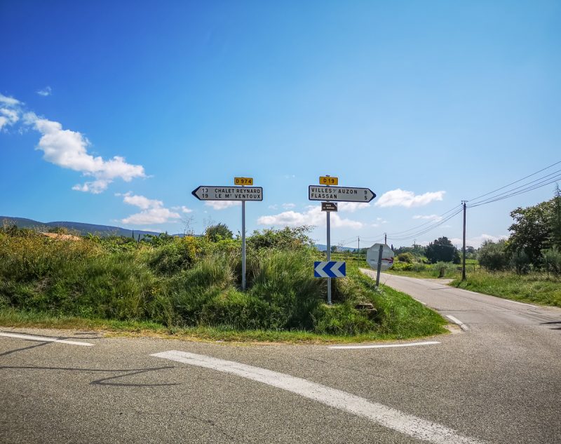 Mont Ventoux signpost