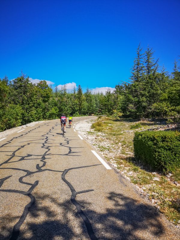 Mt Ventoux bike touring