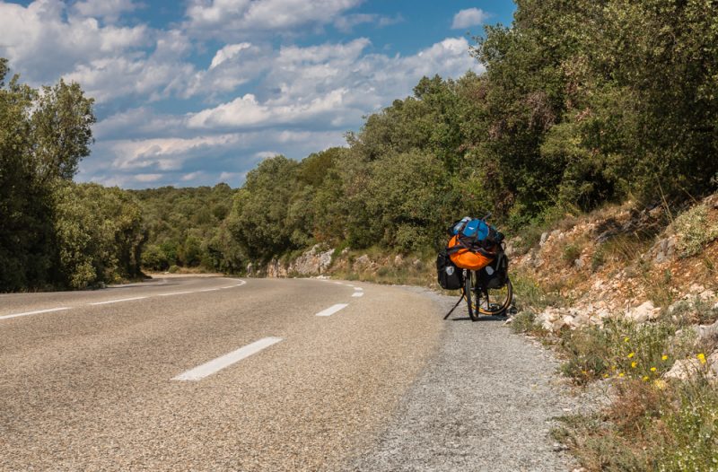 bike touring Gorges de l'Ardèche