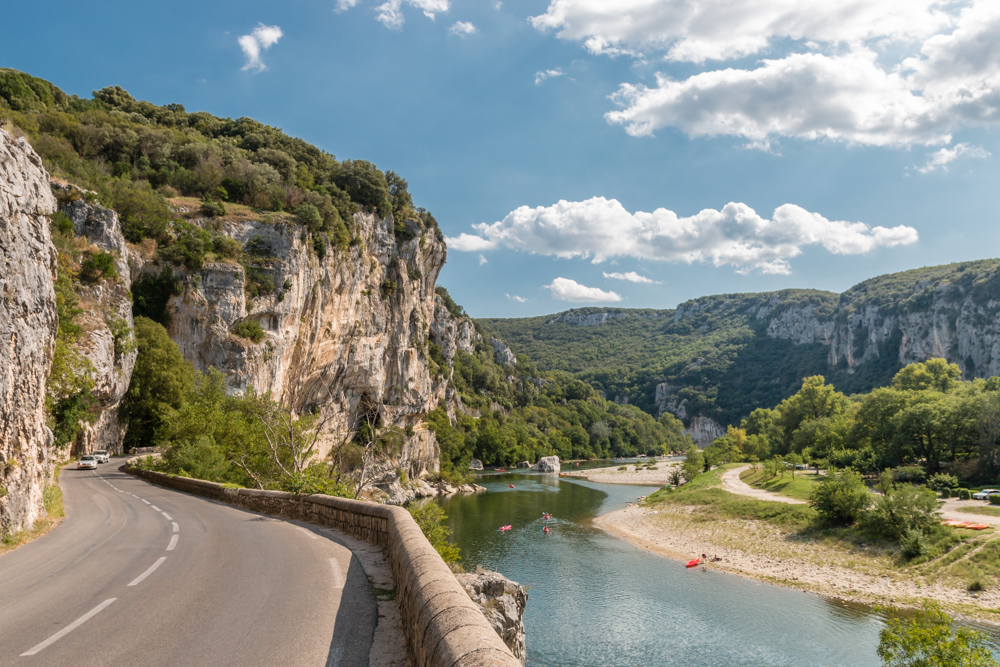 Road to Pont D'Arc