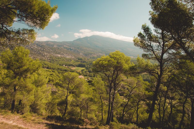 Clouds over Mount Ventoux