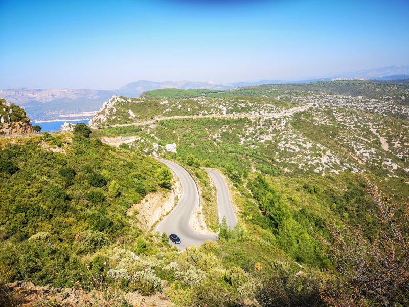 bike climb route des cretes