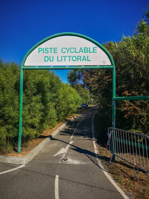 piste cyclable du littoral