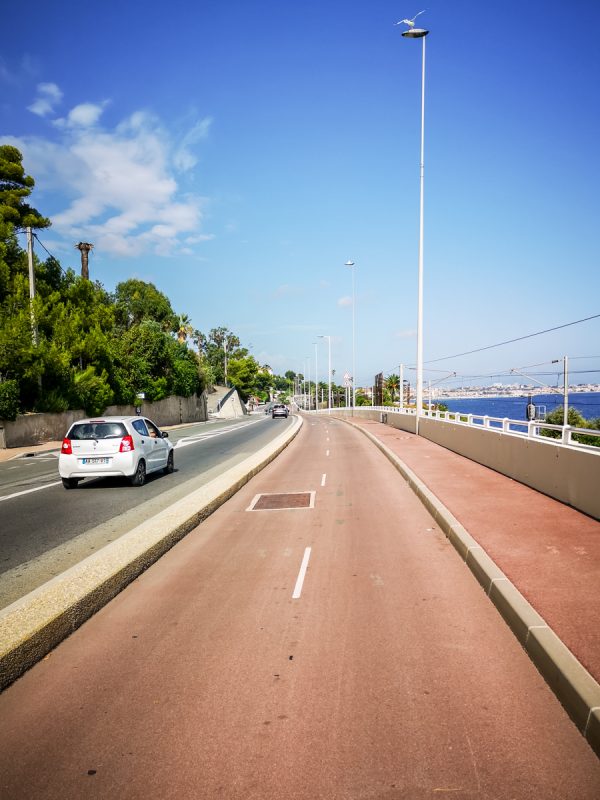 Cannes to Antibes cycleway