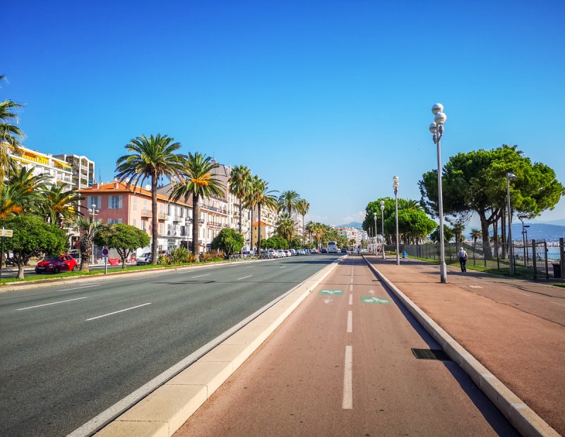 Nice cyclepath