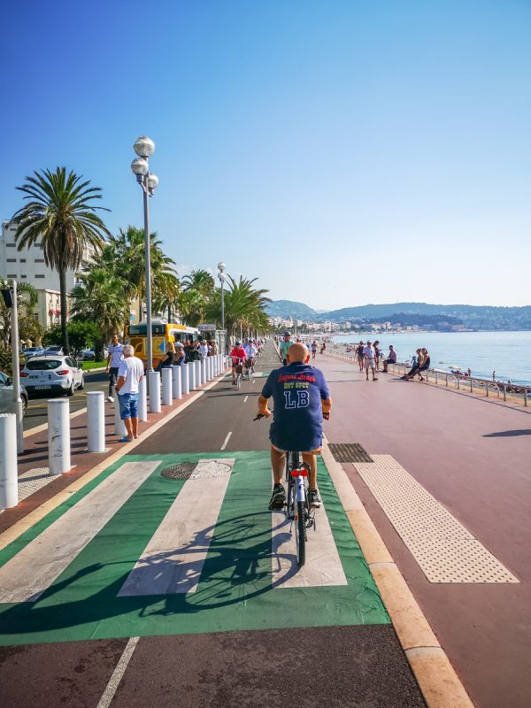 Bike touring Nice