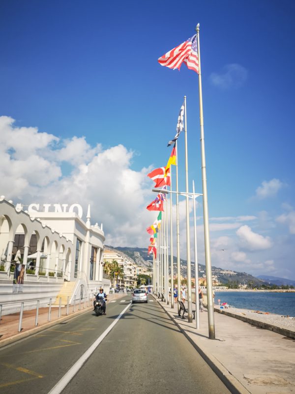 bike touring menton street