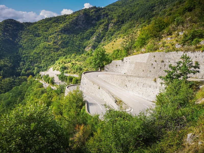 Col de Turini hairpins