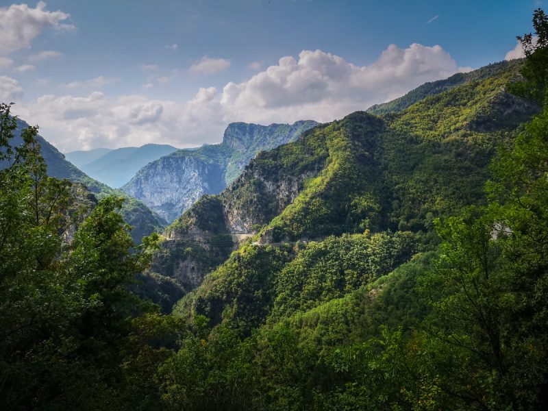 road to col de turini