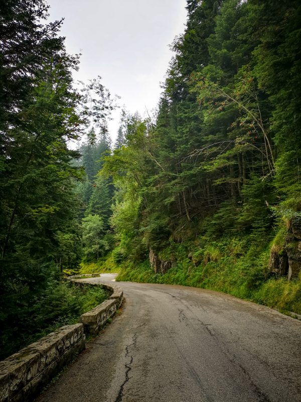 Col de turini climb by bike