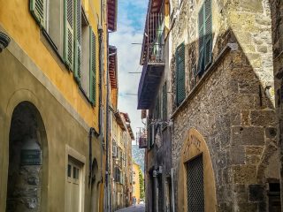 Sospel narrow street