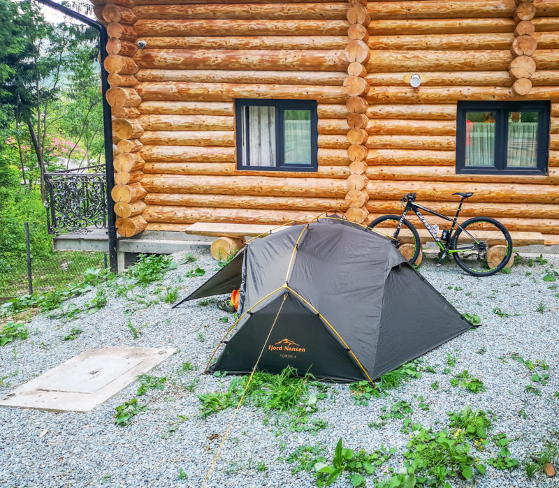 purple lines mtb camp tent