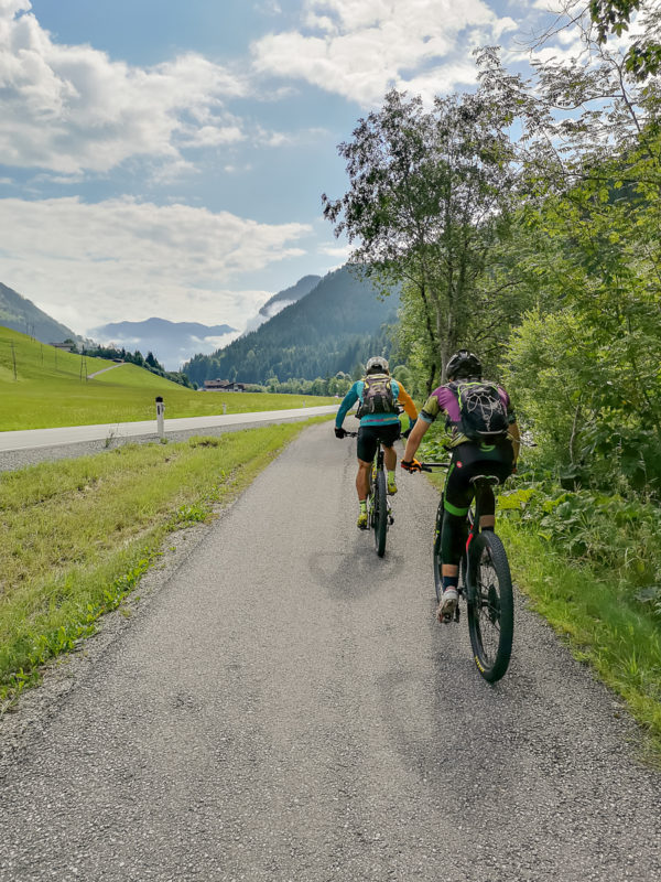 saalbach bike path