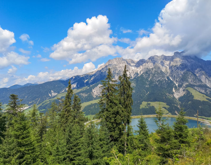 bike park leogang view