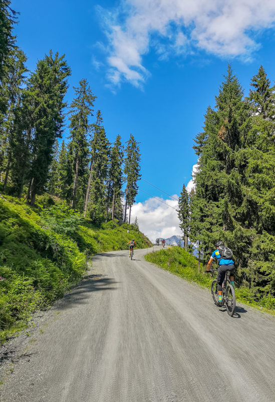 uphill